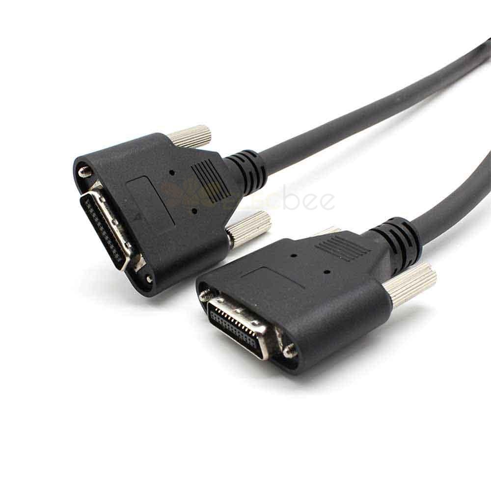 Fonte de alimentação CameraLink Cable - 26P PoCL Drag Chain MDR/MDR para transferência de dados de câmeras industriais - 5 metros de comprimento