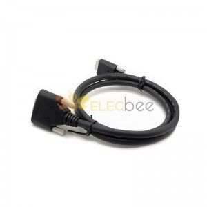 PoCL CameraLink Cable - SDR to SDR26P with Screw Small Head Data Line for Industrial Cameras - 1 Meter Length