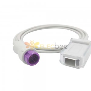 Compatible 8pin MIndray spo2 extension cable