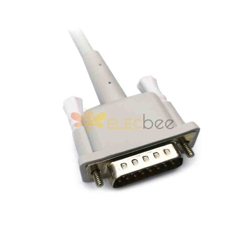 Cabos e fios compatíveis de Ecg da banana 4.0 10Lead de HP Db 15 M1770A/M1771A/M1772 A Pagewrite100/200/200I