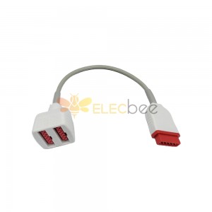 11 pin IBP cable Compatible GE-Marquette