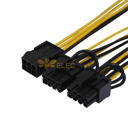 Pci E 8 Pin To 2x 8 Pin Gpu Graphics Card Power Splitter Cable Pci Express 6pin Female To Male 6156