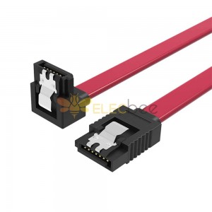 Yuexin SATA 3.0 HDD Data Cable with Secure Latch - Reliable 50cm Data Transmission Solution