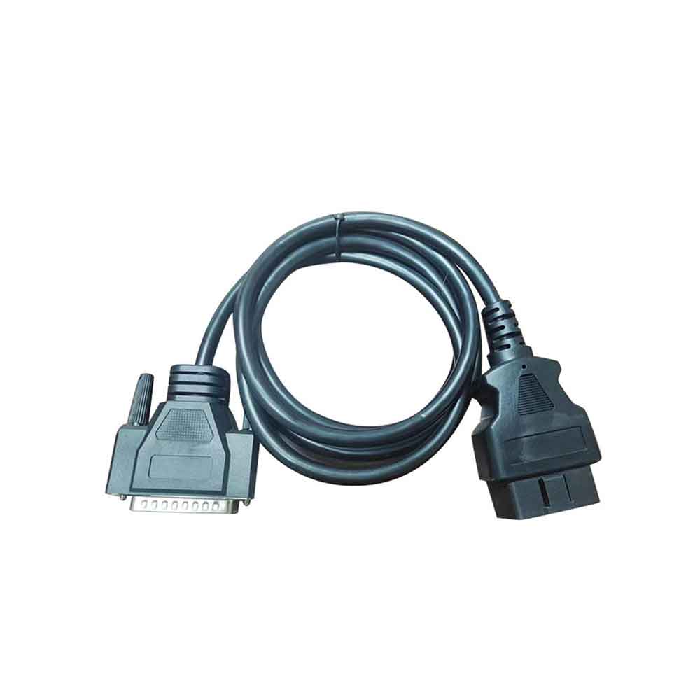 1,5 Meter OBD-Stecker auf DB25P-Stecker, Kabelbaum für das ganze Fahrzeug, OBD-Stecker, 1 Stecker auf 2 Buchsen, Übertragungskabel