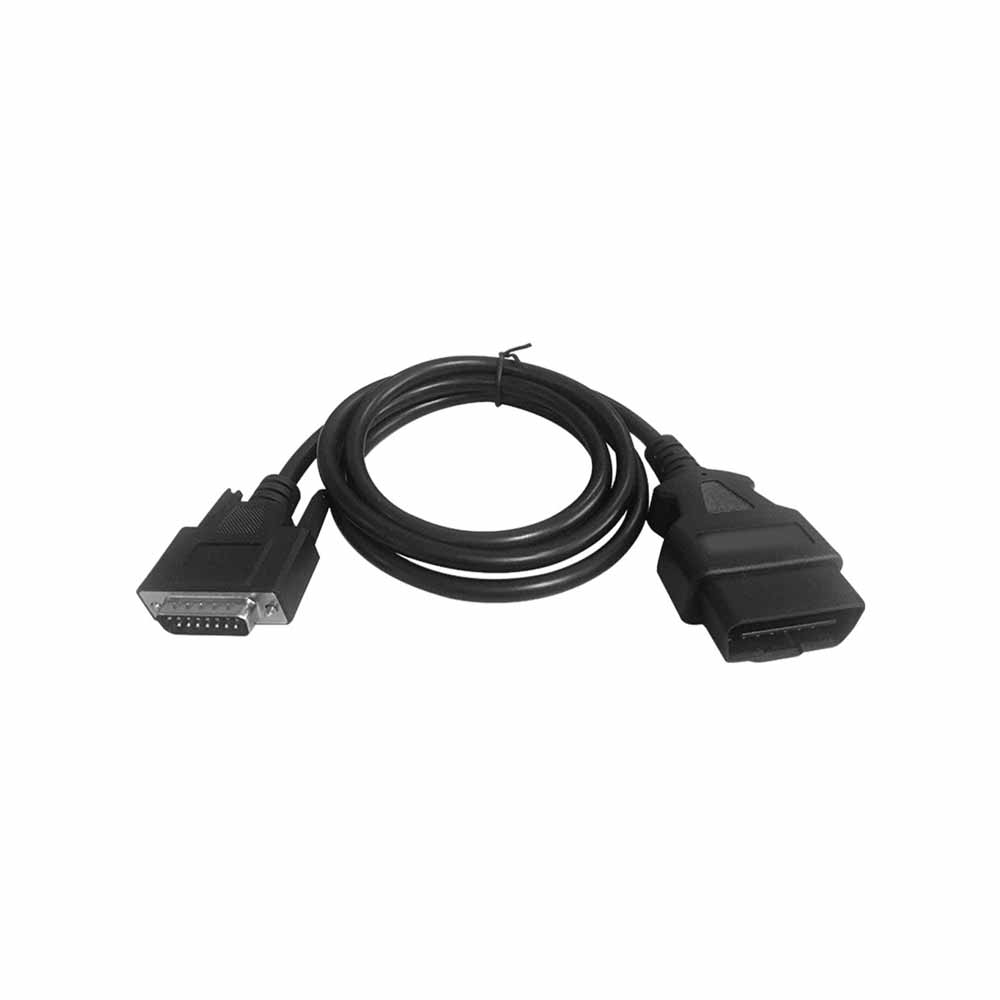 OBD2-Stecker auf DB15P-Stecker, Verlängerungskabel, OD7.0 16C, rundes Kabel, 50 cm