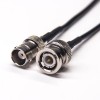 50 Ohm RF Cable coaxial BNC Conector macho a hembra 180 grados para cable RG174 10cm