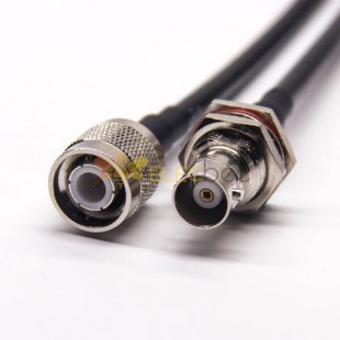 20pcs 1M BNC Cable 180 Degre Female Waterproof to TNC 180 Degree Male with RG223 RG58 RG223 1m