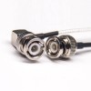 20pcs BNC Cable 90 Degree Male to BNC 180 Degree Male Coaxial Cable with RG316