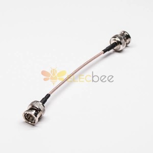 BNC Coaxial Cable Male to Male Straight Cable Assembly with RG179 30cm