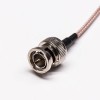 20 unidades/pacote Cabo coaxial BNC macho para macho conjunto de cabo reto com RG179