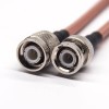 20pcs 1M BNC Cabo Macho 180 Graus Macho para TNC 180 Graus Macho RF Coaxial Cabo com RG142 1m