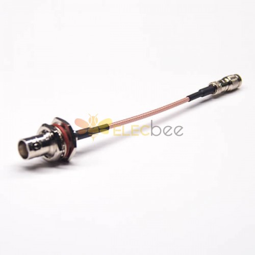BNC Straight Connector Female Waterproof to 1.0/2.3 Male Straight 10cm