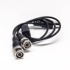 BNC To 2BNC Cable Assembly One Female To Two BNC Male Connector With RG58 Cable 50CM