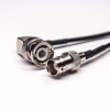 BNC a cable coaxial cable recto en ángulo macho a 180 grados hembra RG174 montaje de cable 10cm