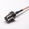 Coaxial Cable RG316 TNC Front Blukhead Waterproof Female to BNC to Straight Male 10cm