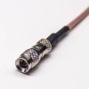 DIN 1.0/2.3 Conector macho a bNC macho recto para cable RG316 10cm