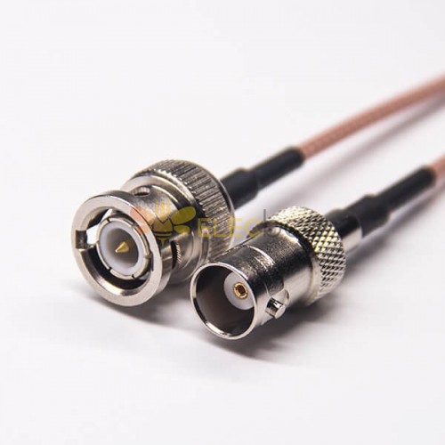 RF Cable Assembly BNC to BNC Male to Female Straight RG316 Cable Assembly 10cm