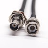 Cable RF BNC macho recto a BNC hembra recto cable coaxial con RG58 1 metro de longitud