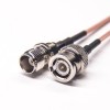 Conector de cable RF BNC macho a TNC hembra recta para cable RG316 10cm