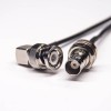 RF Coaxial Cable Male Female RG174 Cable with BNC Right Angle to BNC Straight 10cm
