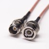 RG316 Especificaciones del cable coaxial BNC macho recto a TNC straight hembra 10cm