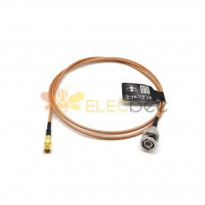 SMC Connector Straight Female to BNC Straight Male Coaxial Cable with RG316  Cable