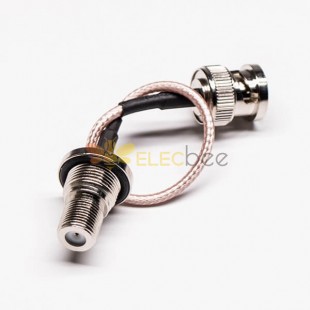 20pcs F Cable to BNC Male Cable Assembly Crimp RG179