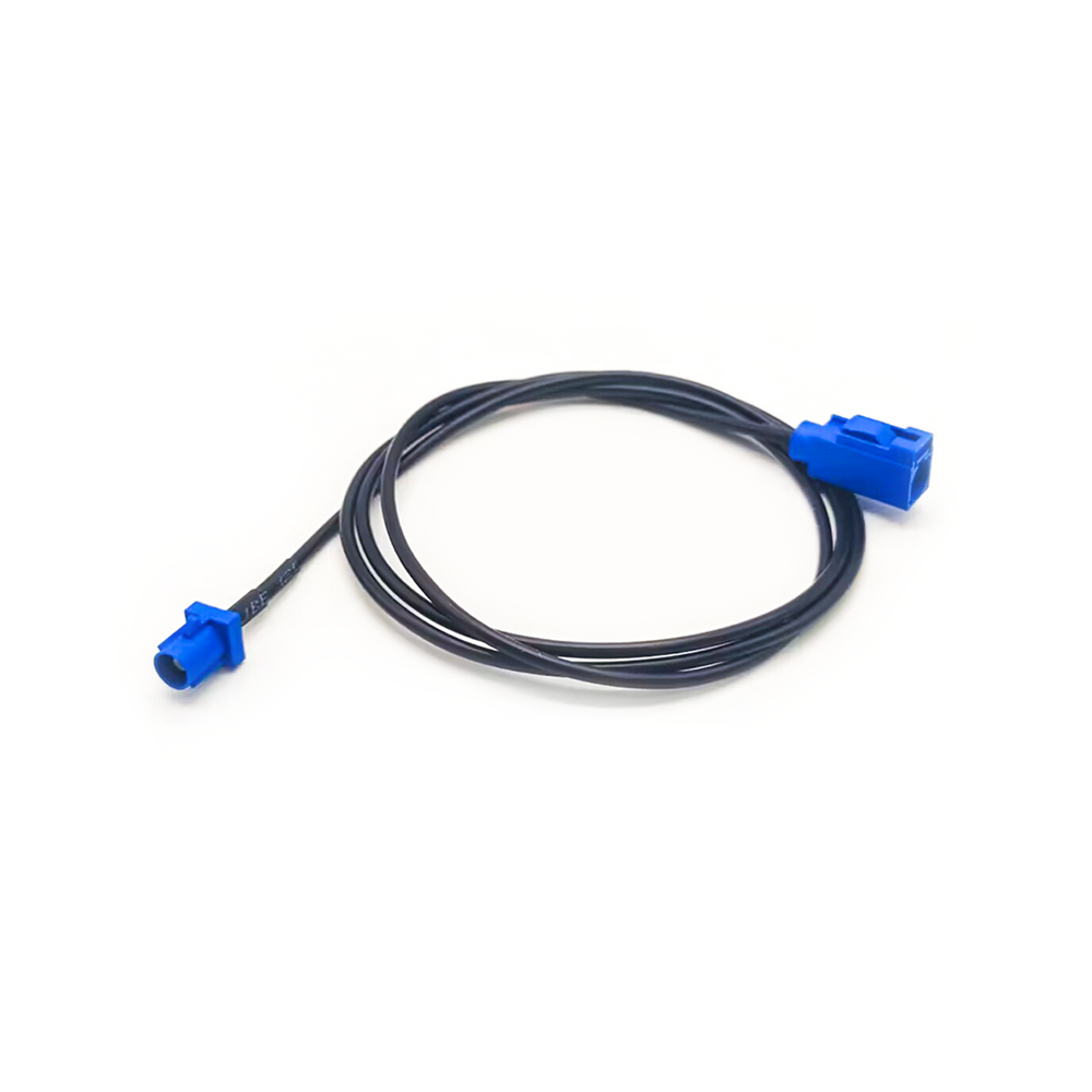 20 шт., кабель Fakra-Fakra, 1 м, синий C, гнездовой и штекерный, удлинительный кабель GPS-антенны RG174 1м