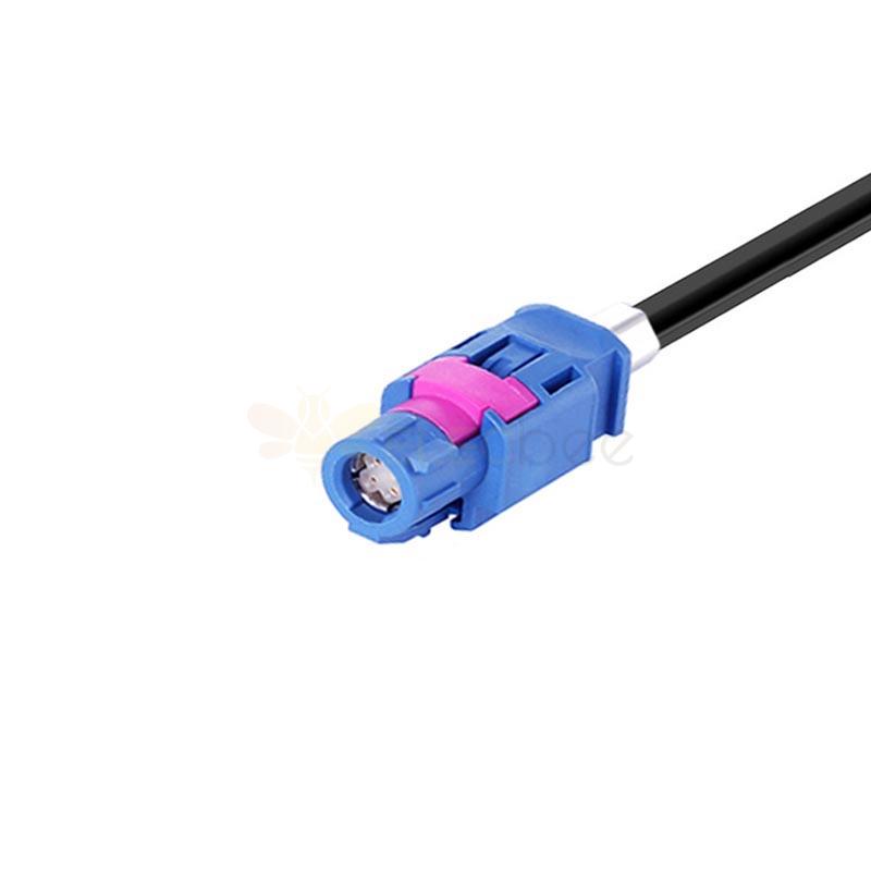 HSD LVDS Blue C Plug to C Jack Cable Assembly Vehicle RGB Car Cable Extension Customize 50CM