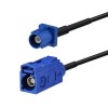 Fakra to Fakra Cable 1M Blue C Female to Male GPS Antenna Extension Cable RG174 1m