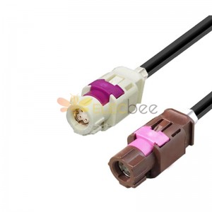 HSD LVDS B Plug to F Plug Male Cable Assembly Vehicle Автомобильный RGB Автомобильный удлинитель кабеля 50CM