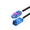 HSD LVDS Blauer C-Stecker auf C-Buchse Kabelmontage Fahrzeug-RGB-Autokabelverlängerung Anpassen 50CM