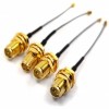 SMA UFL Kabel RF U.FL(IPEX) zu RP-SMA Buchse Pigtail 1.13mm 15CM 4PCS für Antenne Wi-Fi