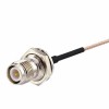 20 piezas conector TNC RP hembra mamparo a IPX U.FL RF Cable Coaxial RG178 20cm