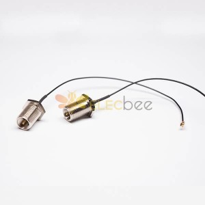 Utilice el conector coaxial de cable MHF IPEX I. con RF1.13 Black FME macho