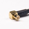 BNC Konnektör Kablosu 180 Derece Kadın Ön Bulkhead Su Geçirmez MCX Erkek Açılı RG316 10 cm