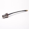 20pcs BNC Power Cable Waterproof Female Straight to MCX Straight Male with RG174 10cm