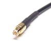 F Tipo Coaxial Cable Connector Feminino direto para MCX Masculino Straight com RG174 10cm