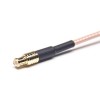 Conectores de cabo coaxial do tipo F 180 grau feminino para MCX Masculino Straight com RG316 10cm
