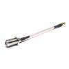 20шт разъемы коаксиального кабеля типа F 180 градусов женский к MCX мужской прямой с RG316 10см