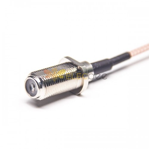 20 шт. Тип F к кабелю MCX 180-градусная розетка к коаксиальному кабелю угловой штекер с RG316 10см