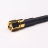 Connecteur féminin pour Coaxial Cable SMC à MCX Right Angle RG174 Câble