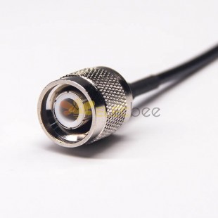 20pcs Female MCX Right Angle to TNC Straight Male for RG174 Cable Assembly 10cm