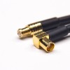20pcs MCX Adapter Cable Straight Male to MCX Right Angled Female with RG316 10cm