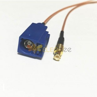 MCX Cable Assembly RG178 with Male Plug MCX Switch Fakra C Female Connector 1.5m