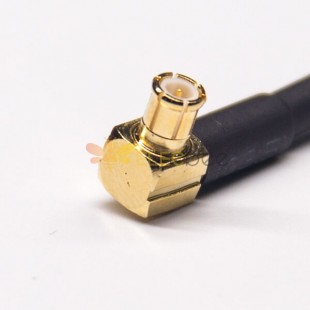 20pcs MCX Plug 90 Graus Macho Dourado para N Tipo Níquel Macho Angulado Cabo Coaxial RF com RG174 10cm