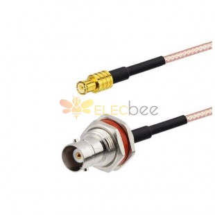 20pcs RF Cable 50 Ohm BNC Female to MCX Male Pigtail Cable 15cm for TV SDR USB Stick Tuner