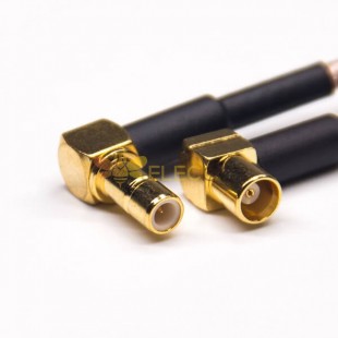 Câbles SMB Female Angld à MCX Angled Female Gold Cable avec RG316 10cm