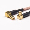 SMB Right Angled Female to MCX Angled Male RF Coaxial Cable with RG 316 SMB Right Angled Female to MCX Angled Male RF Coaxial Ca 10cm