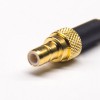 SMB Straight Jack Female to MCX Angled Female Coaxial Cable with RG316 10cm